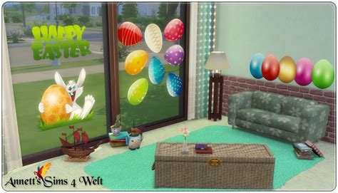 Sims 4 Ccs The Best Easter Wall Deco Part 2 By Annett85