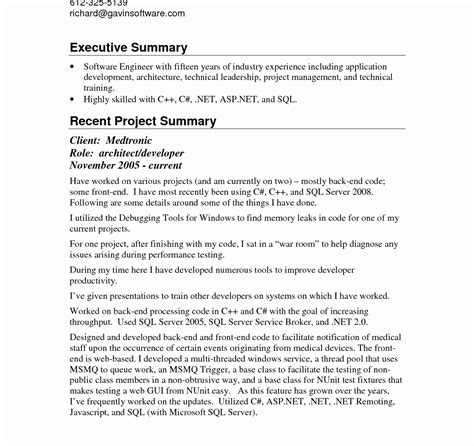 Fabulous How To Write An Executive Summary For A Proposal Example