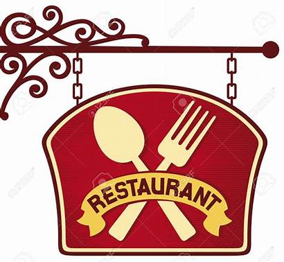 Restaurant Clipart Sign Restaurants Symbol Vector Cliparts