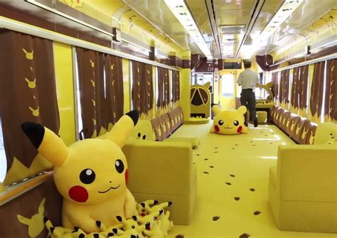 Watch Pikachu Train Set To Roll In Japans Earthquake Stricken Region