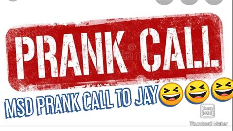 We would like to show you a description here but the site won't allow us. MSD VERA LEVEL PRANK CALL TO JAY | VERY FUNNY PRANK | #HBDMSD - YouTube