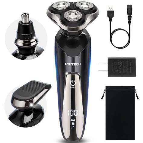 Buy Mens Electric Razor For Men Electric Face Shavers Rechargeable