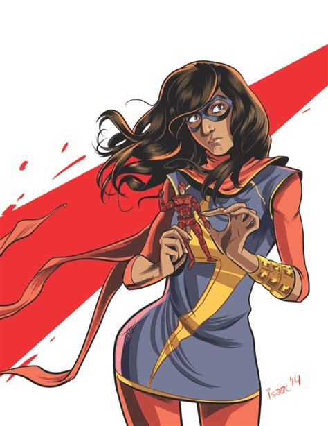 Kamala Khan By Isaacgoodhart Ms Marvel Captain Marvel Marvel Young