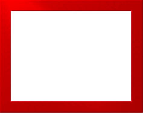 Download Red Border Frame Transparent Background Hq Png Image