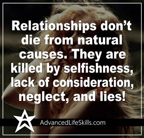 Relationships Dont Die From Natural Causes They Are Killed By