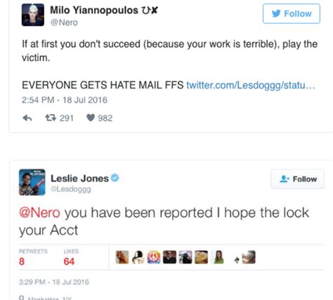 Milo Yiannopoulos Deserved To Be Booted Off Twitter For Life Business Insider