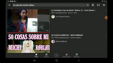 No Piensen Que Es La Cara De Michi Roblox Youtube