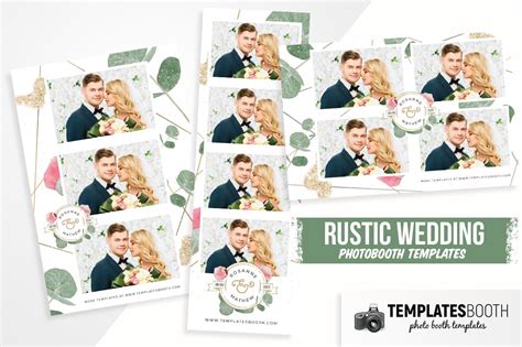 Rustic Wedding Photo Booth Template Brandpacks