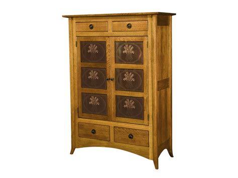 We did not find results for: Shaker Hill Two Door Cabinet with Copper Panels | Amish
