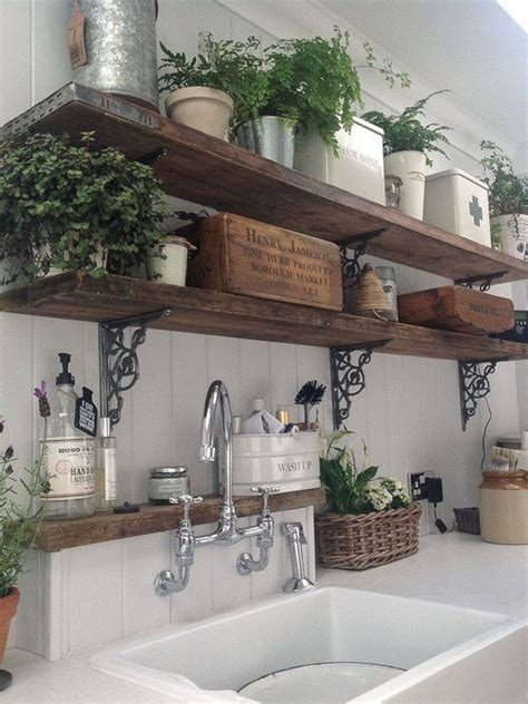 Farmhouse Kitchen Wall Shelves Decor Its