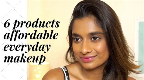 6 Afforadable Products Natural Everyday Makeup Anusha Swamy Youtube