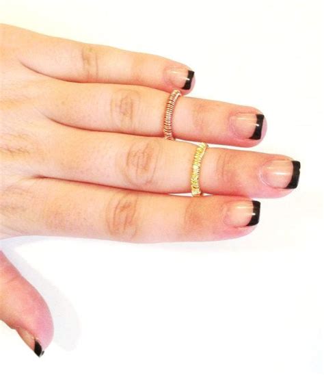 Stackable Knuckle Midi Rings Made By Mills