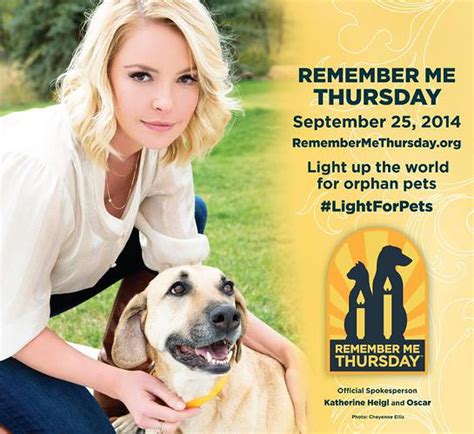 Katherine Heigl Supports Remember Me Thursday Look To The Stars