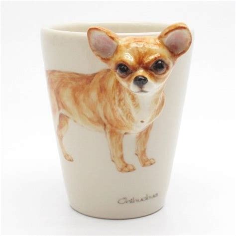 Chihuahua Mug 00008 Ceramic 3d Handle Pet Lover Art Craft Painting