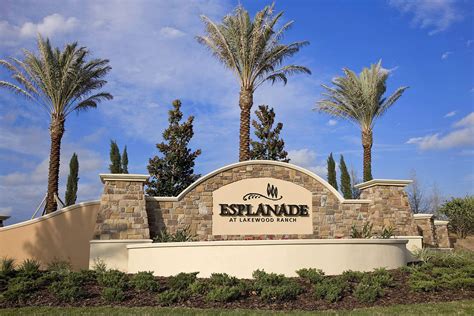 Esplanade Golf And Country Club Lakewood Ranch Florida Gated Entry And