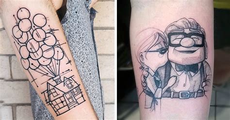54 Pixar Inspired Tattoo Ideas Disney Inspired Tattoos Latest Tattoo