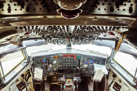 Inside View On The Pilot Cabin Stock Photo Download Image Now Istock