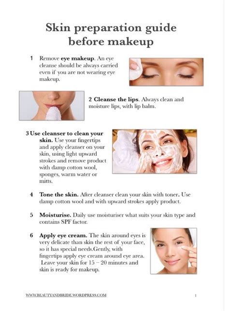 How To Prepare Skin Before Apply Your Daily Makeup Beautyandbride