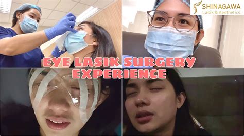 EYE LASIK SURGERY EXPERIENCE AT SHINAGAWA 2021 Carrie David YouTube