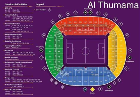 Map Of Qatar 2022 Stadiums
