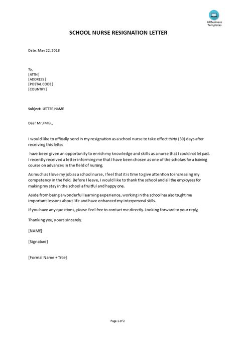 Legalformslibrary.com has been visited by 10k+ users in the past month Letter Of Resignation For School - Sample Resignation Letter