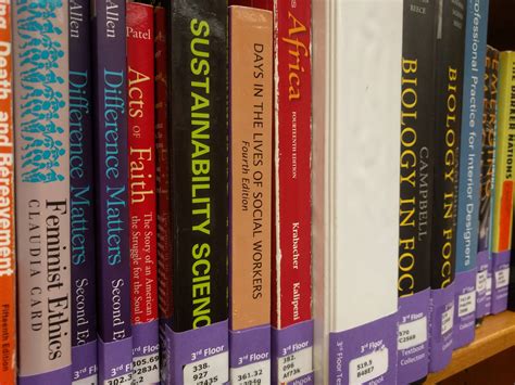 Textbooks In The Library