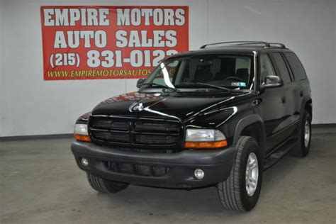 03 Dodge Durango Sxt 4wd One Owner Only 71k No Reserve