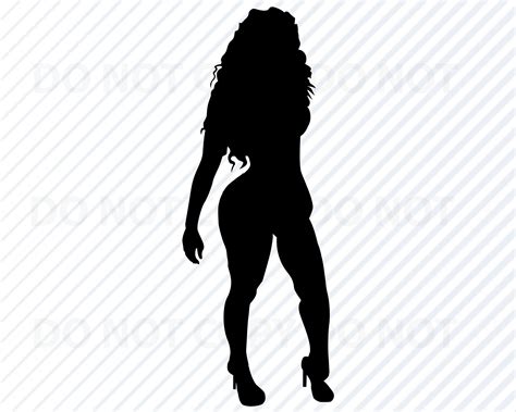 Black Woman Silhouette Vector At Collection Of Black Woman Silhouette Vector