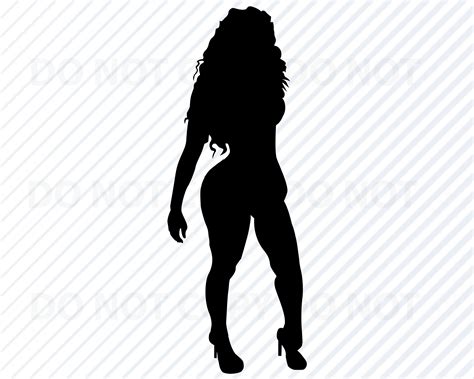 Download Black Woman Silhouette Vector at Vectorified.com ...