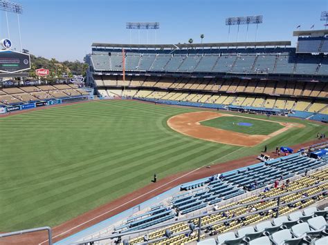 Dodger Stadium Seating Map With Rows Elcho Table