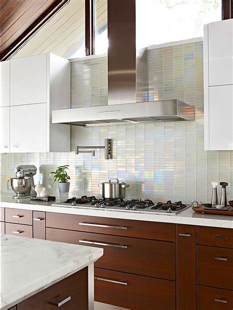 As this material is pvc plastic, but it makes your backsplash area look like copper aluminum tin brass, and other metals. Glass Tile Backsplash Pictures | Glass tile backsplash, Kitchen wallpaper, Kitchen remodel