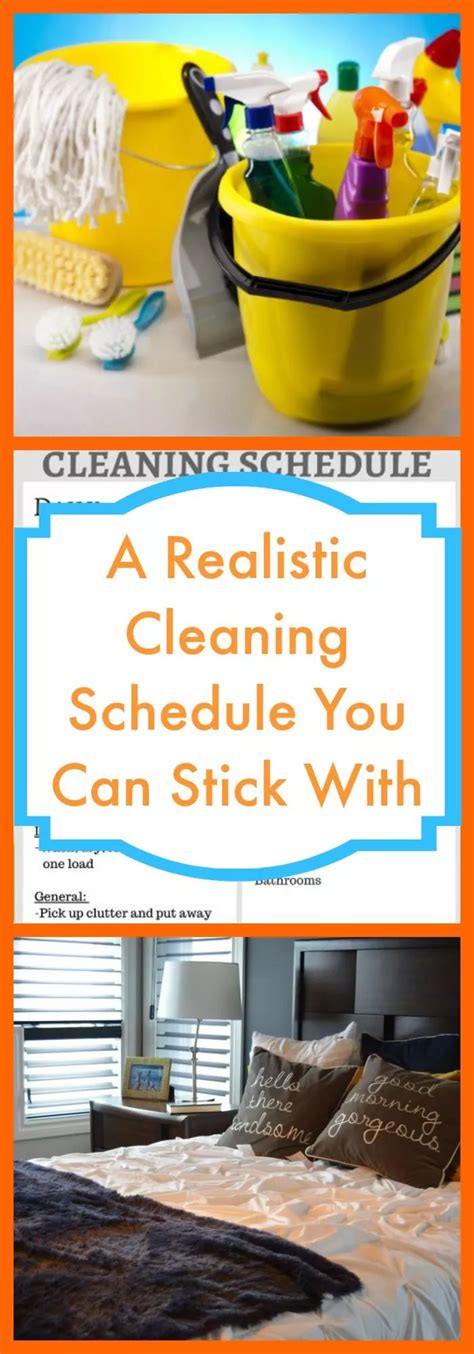A Realistic Cleaning Schedule You Can Stick With Cleaning Schedule