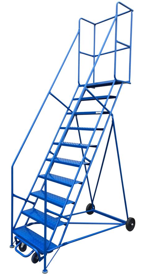 Ladder Canway Mobile Ladder Stand 11 Step Hansler Smith Limited
