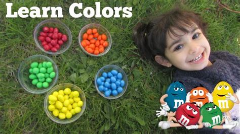Mandms Learn Colors Learning Colors Color Peanut Candy