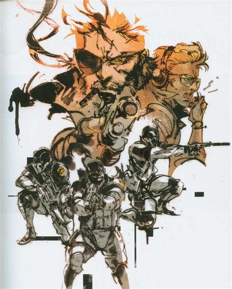 Yoji Shinkawa The Art Director Of Metal Gear Solid — Sabukaru