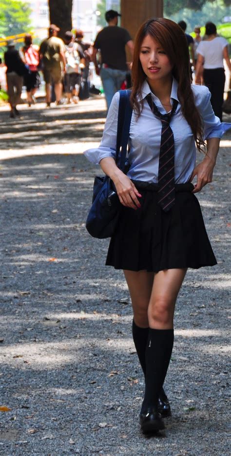 Pretty Girls All Around The World Japanese School Uniform