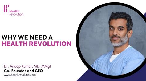 Why We Need A Health Revolution - YouTube