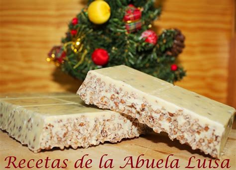 Turr N De Chocolate Blanco Recetas De La Abuela Luisa