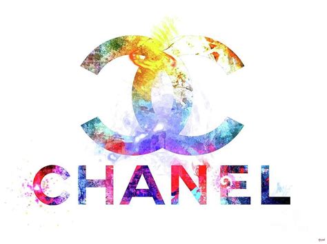 Colorful Chanel Logo Logodix