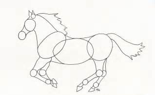 The Structure Of A Horse In Motion Horse Drawings Horse Sketch Easy