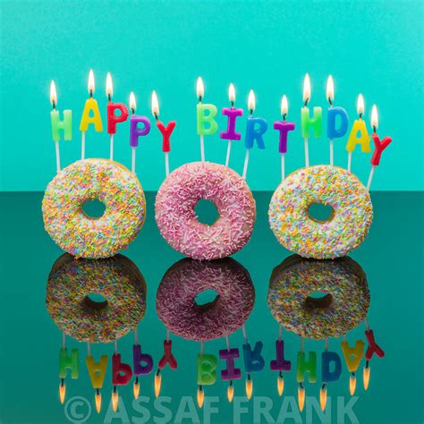 Assaf Frank Photography Licensing Happy Birthday Doughnuts