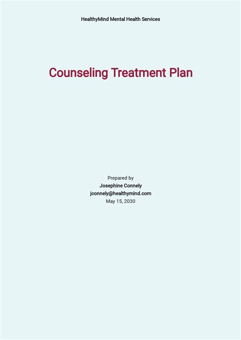 15 Free Treatment Plan Templates Edit And Download