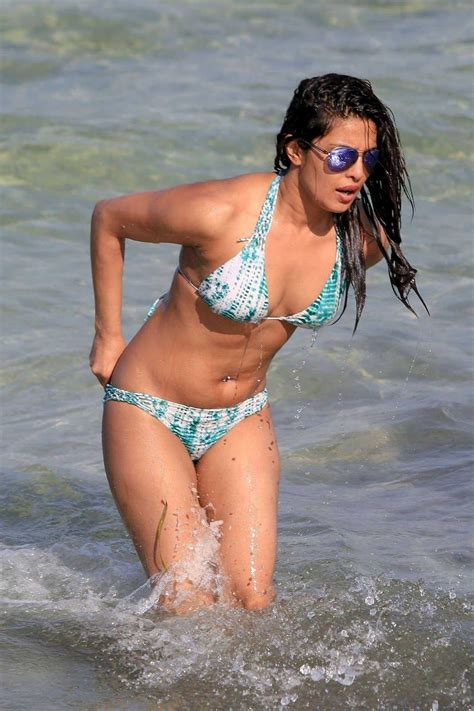 Priyanka Chopra Hot Bikini Swimsuit Celebrity Hd