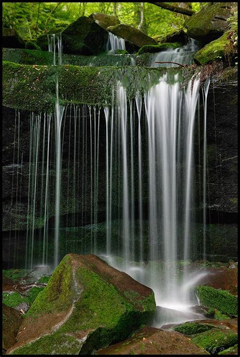 Waterfall At Great Smoky Mountains National Park Tennessee