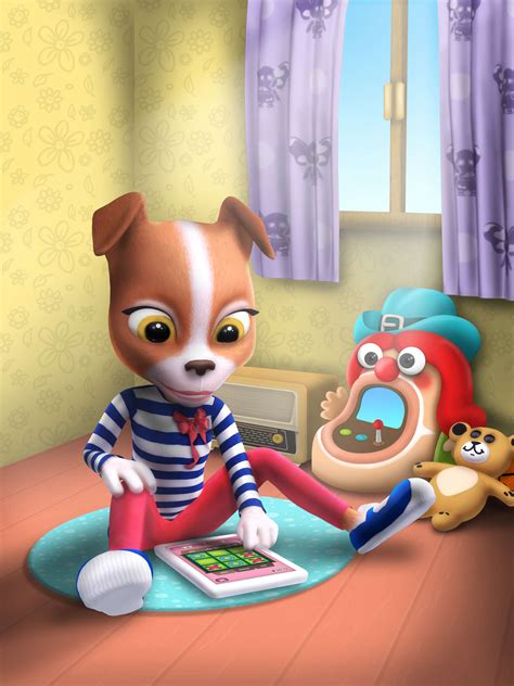 My talking pet, an app that lets your pets do the talking through photos. My Talking Lady Dog - Free Virtual Pet Game for Kids