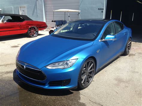 3m Matte Metallic Blue 2013 Tesla Model S Pinterest Tesla Motors