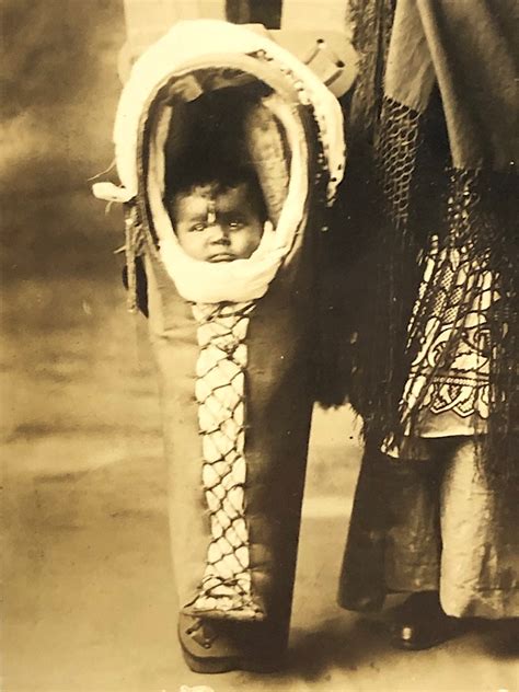 Real Photographic Postcard Hazel Jenquah And Babe Comanches Wife Of Oscar Yellow Wolf Circa 1910