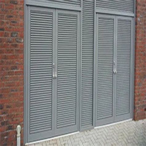 Photos Exterior Metal Louvered Doors For Large Space Design And
