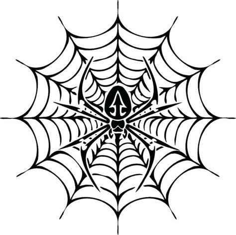 Image Result For Pumpkin Carving Templates Spider Web Spider Coloring