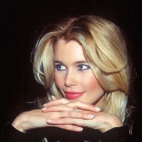 The 90s Supermodels ️ On Instagram “claudia Schiffer Trivia She Was The First Model To Wear